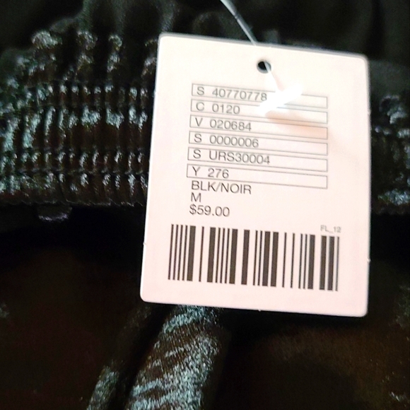 Metallic black mini skirt - Picture 3 of 4